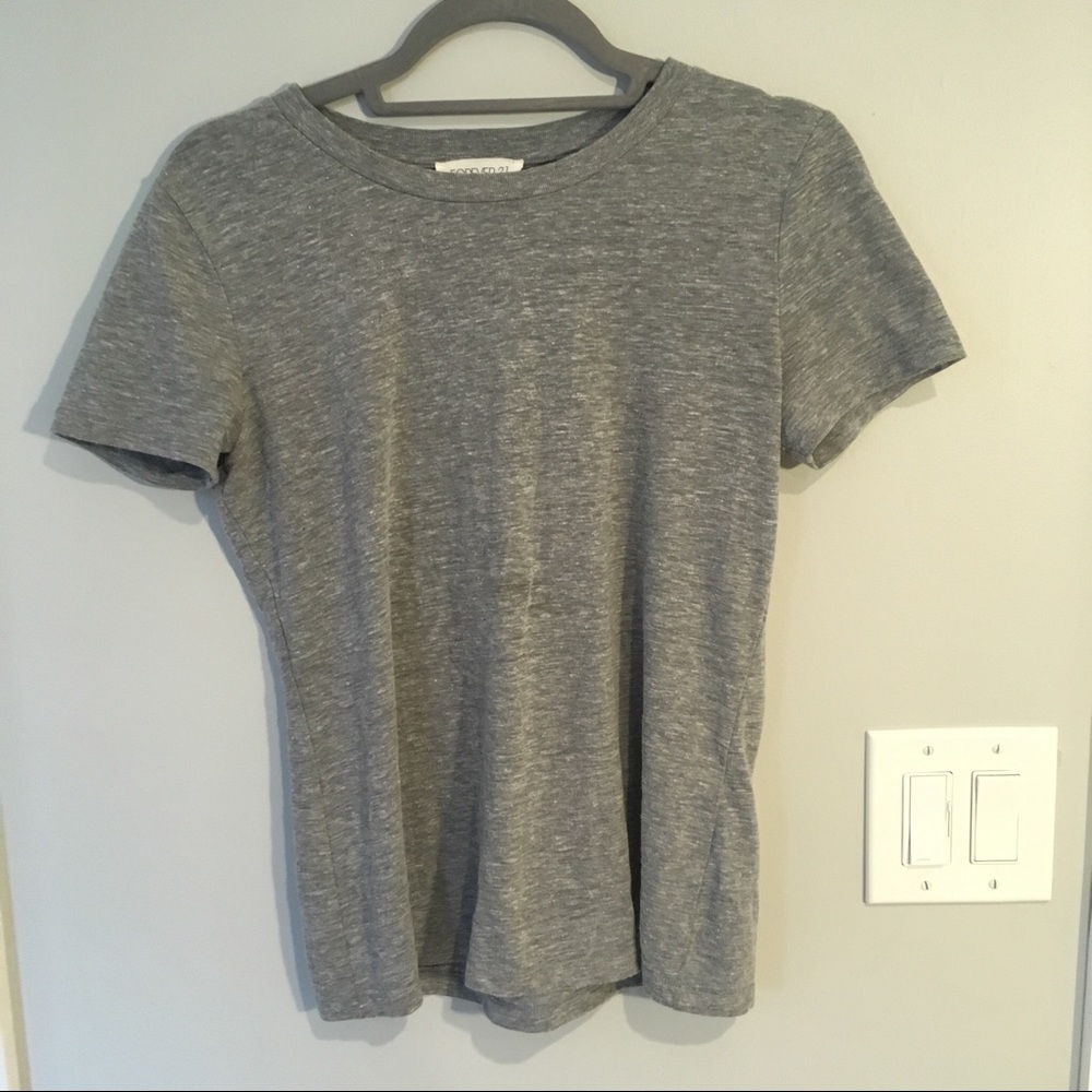 Forever 21 gray tee
